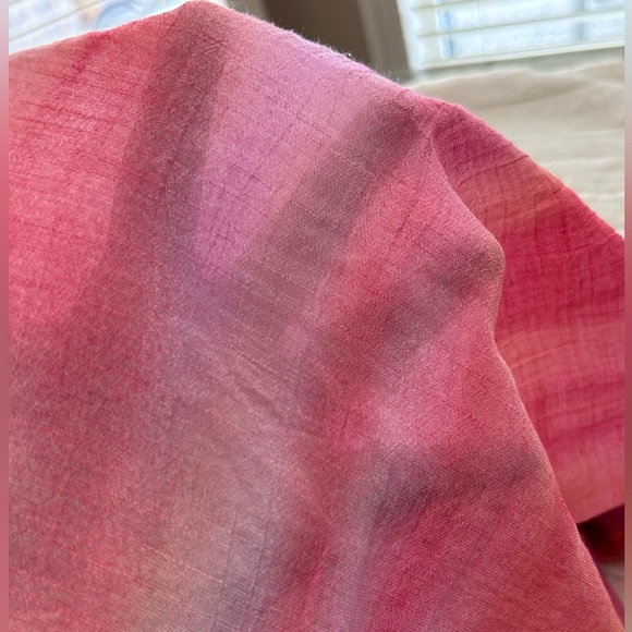 Zac & Rachel Tie-Dye Off The Shoulder Long Sleeve Blouse - Picture 10 of 11